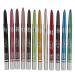 Eyeliner Set - 12 Waterproof Colors | Long Lasting Eyeshadow & Lipliner Pencils | International Shipping - Buy Online on GoSupps.com