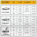 Ice Cleats Crampons Traction Chains for Shoes & Boots - Anti-Slip Grips for Men Women Kids Walking on Snow & Ice - Silver (1 Pair) - Buy Online on GoSupps.com