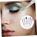 Beavorty 12 Pcs Eye Shadow Brush Eyeshadow Makeup Brush Big Sequined Make up Silicone Brush 14.6x0.9cmx2pcs Assorted Colorx2pcs - Buy Online on GoSupps.com