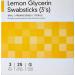 McKesson Lemon Glycerin Swabsticks - Sterile Oral Swab Stick - 25 Count - 1 Pack - Buy Online on GoSupps.com