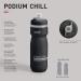 CamelBak Podium Chill Insulated Bike Water Bottle - White/Black - 24 oz - Buy Online on GoSupps.com