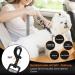Eyin 3-in-1 Dog Seat Belt | Reflective Elastic Nylon | Universal Fit for All Dog Breeds & Car Seats | 70cm Gray - Buy Online on GoSupps.com