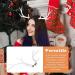 Bestoyard Deer Antler Headband - Halloween Reindeer Horn Headpiece for Women/Girl Cosplay - Buy Online on GoSupps.com