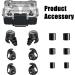 OPSMEN M20 Electronic Earbuds Wireless Shooting Protection - NRR 26dB Earplug - Hearing Noise Reduction - Rechargeable Case - Black - Ideal for Hunting - Buy Online on GoSupps.com