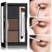 EONFAVE Eyebrow Powder - dark brown - Buy Online on GoSupps.com