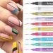 Nail Art Pens - Fine Tip Nail Drawing Graffiti Pen for DIY Decoration - White 02 - Buy Online on GoSupps.com