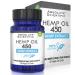 Absolute Nutrition Hemp Oil 450 Capsules 30ct - 100% Organic Hemp Capsules - Rich in Omega Fatty Acids 3 6 9 - Grown and Made in USA - with MCT Oil