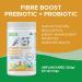 Active Green Pro - Fibre Boost Prebiotic + Probiotic - Organic Powder - Enzyme & Vitamin Production - Supports Bowel Regularity - Weight Management - Digestive Health - Unflavoured - Gluten Free - Sugar Free - No Fillers - 320g/40 Servings - Easy to Mix - Buy Online on GoSupps.com