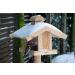 Dobar 21277E Large Bird Feeder Solid Wood Bird House with Shingle Roof Premium Bird Feeding Station for Container Montage 38x38x30 cm - Buy Online on GoSupps.com
