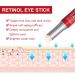 Retinol Eye Stick - Anti-Aging Under Eye Cream with Collagen & Hyaluronic Acid | Reduce Fine Lines & Dark Circles - Buy Online on GoSupps.com