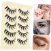 Beavorty 5 Pairs Fake Eyelashes Fake Lashes Natural False Eyelashes Fluffy Eyelashes Extensions Makeup Accessories False Eyelashes Fluffy Women Makeup Tools Women Lashes False Lashes Fiber - Buy Online on GoSupps.com