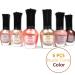 Kleancolor Nail Polish Lot of 6 Beige Shades + Free Earring Gift - Lacquer Collection - Buy Online on GoSupps.com