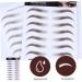 Beavorty 10 Pcs Eyebrow Stickers Imitation Eyebrow Sticker False Eyebrows Cosmetics Miss Blush Makeup - Buy Online on GoSupps.com