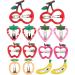 Lurrose 14pcs Hair Clip for Kids with Fruit Shape Hair Barrette for Girls