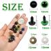 TOAOB 140pcs 12mm Colorful Plastic Safety Eyes with Washers - Ideal for Stuffed Animals, Amigurumis, Crochet Bears, Dolls - Buy Online on GoSupps.com