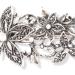 Topkids Vintage Style Accessories - Rhinestone Butterfly & Flower Bridal Jewelry (10 cm) - Buy Online on GoSupps.com