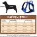Eyin Adjustable Reflective Dog Harness for Medium Dogs - Breathable & Padded with Handle | Ideal for Daily Training - Light Blue (M: Neck 37-50cm Chest 40-68cm) - Buy Online on GoSupps.com