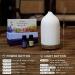 200ML Ceramic Aromatherapy Diffuser - Essential Oil Diffuser with 7 Color Lights & Auto Shut Off for Home & Office | Wood Grain Base - Buy Online on GoSupps.com