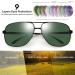 Joopin Polarised Al-Mg Metal Sunglasses | UV Protection for Men & Women | Double Bridge Aviation Design | Ideal for Driving | Black Frame G15 Lens - Buy Online on GoSupps.com