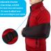 Shoulder Sling Comfortable Shoulder Immobilizer Arm Support Brace Arm Splint Lightweight Cuff Sling For Left Arm Fracture Recovery Strain Relief - Buy Online on GoSupps.com