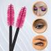 Ukerdo 50pcs Pink Disposable Eyelash Spoolie Brush Extensions - Lash Comb Tool Kit for Mascara Application & Eyebrow Grooming - Buy Online on GoSupps.com