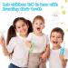 Kids Electric U-Shaped Toothbrush Set | Toddler Ultrasonic Toothbrush with 3 Brush Heads | Cartoon Design | Oral Cleaning for Children - Buy Online on GoSupps.com