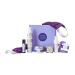 Victoria's Lavender Luxury Gift Basket for Women - Neck Wrap  Body Mist  Hand & Body Lotion  Lip Balm  Soy Candle  Mud Spa Bar & Lavender Sachet  Skin Care Sets & Kits  Beauty Products For Women