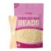 TRINIDa Wax Beads Professional Hard Wax Beads 500g with 10 Applicators For Full Body Facial and Legs Painless Gentle Hair Removal Wax Beads for Women and Men (Cream) Cream 500g