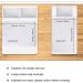 Buy Mbjerry 3-Piece Washable Incontinence Bed Cushions - 86x92cm Waterproof Mattress Protection for Double & Single Beds - Premium Urine-Fitting Mats - Buy Online on GoSupps.com