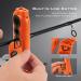 KastKing KutR Fishing Line Spooler & Line Gobbler - Patented Accessories with Built-in Cutter for Quick Line Removal - Ideal for Spinning and Casting Reels, No Line Twist - Black/Orange - Buy Online on GoSupps.com