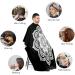 Mandala Flower Hair Cutting Cape - Professional Salon Apron with Snap Closure for Hairdressers & Barbers - Buy Online on GoSupps.com
