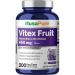 NusaPure Vitex Chasteberry Fruit 20:1 Extract 9 000 mg -200 Veggie Caps 200 Days Supply (Non-GMO & Gluten Free)