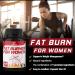 120 Capsules - Women's Fat Burner with Green Tea, Apple Cider Vinegar, Green Coffee Bean & More - Buy Online on GoSupps.com
