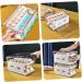 Yardenfun Egg Holder Box Refrigerator Holder Double-layer Capacity Egg Organizer Container Dispenser Kitchen Fridge Egg Storage - Buy Online on GoSupps.com