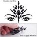 SIQUK 12 Sets Face Jewels Stick On Rhinestones Sticker - Festival Rave Party Gems - Buy Online on GoSupps.com