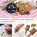 Finger Protector Thimble Set - 8pcs Thimbles + 30pcs Needles for Sewing, Adjustable Metal & Leather Thimbles for Hand Embroidery & Needlework - Buy Online on GoSupps.com