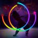2 LED POI Juggling Balls Set - Rainbow Colors & Strobe Effect | Circus Toy for Adults & Kids | International Shipping - Buy Online on GoSupps.com