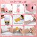 Wax Roller Hair Removal Kit with Warmer - Ideal for Sensitive Areas - Includes Waxing Strips and Accessories - Buy Online on GoSupps.com