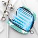 Womens Dog Paw Pattern Tampon Storage Bag | Stylish Multi-Pocket Binding-Up Bags for Menstrual Care - Buy Online on GoSupps.com
