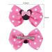 8pcs Mouse Ears Glitter Hair Bows Clips for Girls - Princess Hair Accessories for Kids & Women - Custom Birthday Party Decor - Buy Online on GoSupps.com