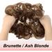 JJstar Messy Hair Bun Scrunchies for Women - Brunette/Ash Blonde Chignons - Buy Online on GoSupps.com
