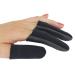JATAI Heat Shield - Professional High Heat Resistant Finger Protection Guards for Curling and Flat Irons, Wands, Blow Dryers - 3pc (Thumb & 2 Fingers) (S/M - thumb 3/4" (2cm) wide or less, Black) Small/Medium (Pack of 3) Black