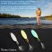 5PCS Sliver Fishing Spoons Lures Reflective Metal Jig Bait for Trout, Freshwater and Saltwater Treble Hooks Fishing Tackle 0.17oz to 0.63oz - Buy Online on GoSupps.com