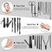 Coolzon 26-Part Professional Stainless Steel Manicure Set - Nail Clip Tools for Perfect Manicure & Pedicure | Advanced Zip Pocket Design - Buy Online on GoSupps.com