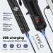 Professional Hair Clippers Set for Men - Cordless Rechargeable Hair Cutting Kit with LED Display | Perfect Barber Kit & Gifts for Men (Black - Buy Online on GoSupps.com