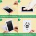 Nabance Baby Hand and Footprint Kit with Large Size Inkless Ink Pads and Photo Frames - Safe Non-Toxic Imprint Cards for Baby Handprints - 0-12 months Family Keepsake - Buy Online on GoSupps.com