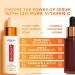 L'Or al Paris 12% Pure Vitamin C Brightening Face Serum with Vitamin E & Salicylic Acid for Antioxidant Protection & Less Visible Pores Revitalift Derm Intensives 30mL - Buy Online on GoSupps.com