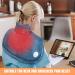 Electric Weighted Heating Pad for Neck and Shoulders - 9 Heat Settings, 4 Timer Settings - 16''x22.5'' - Washable - for Mom, Dad, Women, Men - Buy Online on GoSupps.com