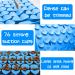 WUBAYI Licky Mats for Dogs Feeding Mats for Dogs Snuffle Mat Wet Food Lick Mat Pad with Suction Cup Encourages Natural Foraging Skill for Dogs and Cats (Blue) - Buy Online on GoSupps.com