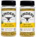 Kinder's Organic Buttery Steakhouse Seasoning Rub 10.4 Ounce 2 Pack